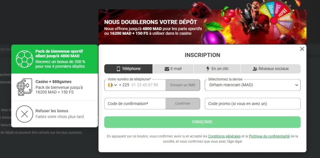 code promo 888starz