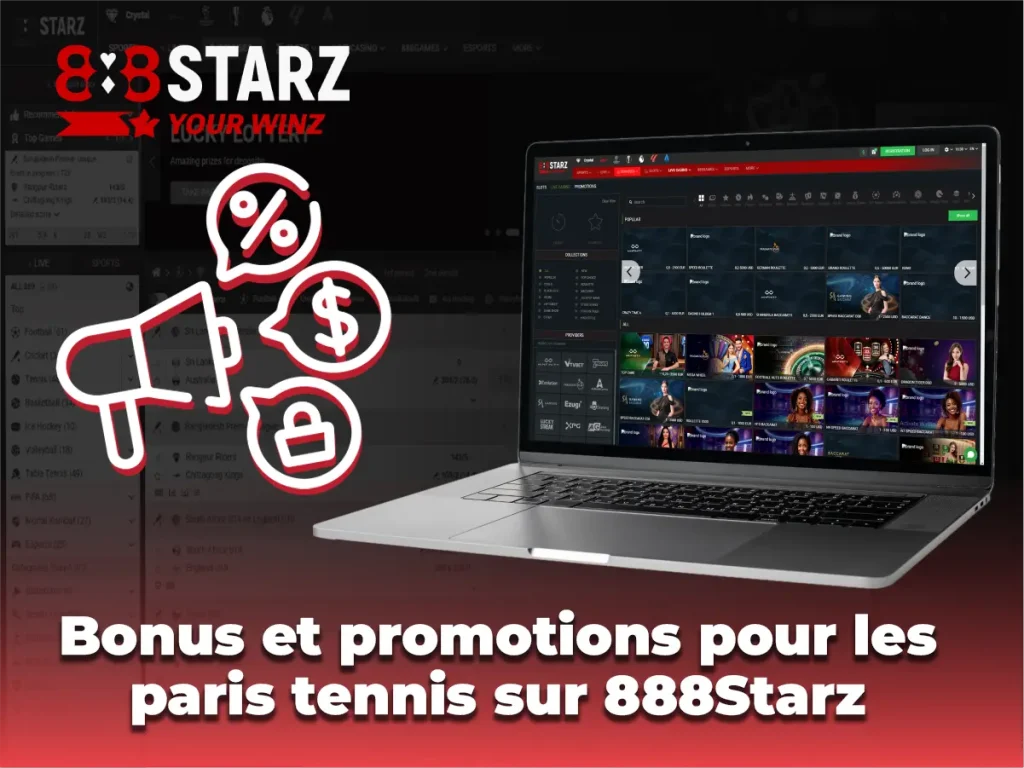 Bonus et promotions pour les paris tennis
