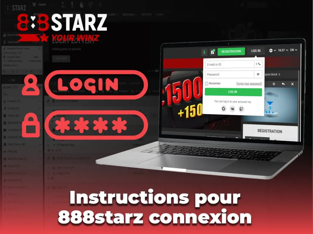 Instructions pour connexion